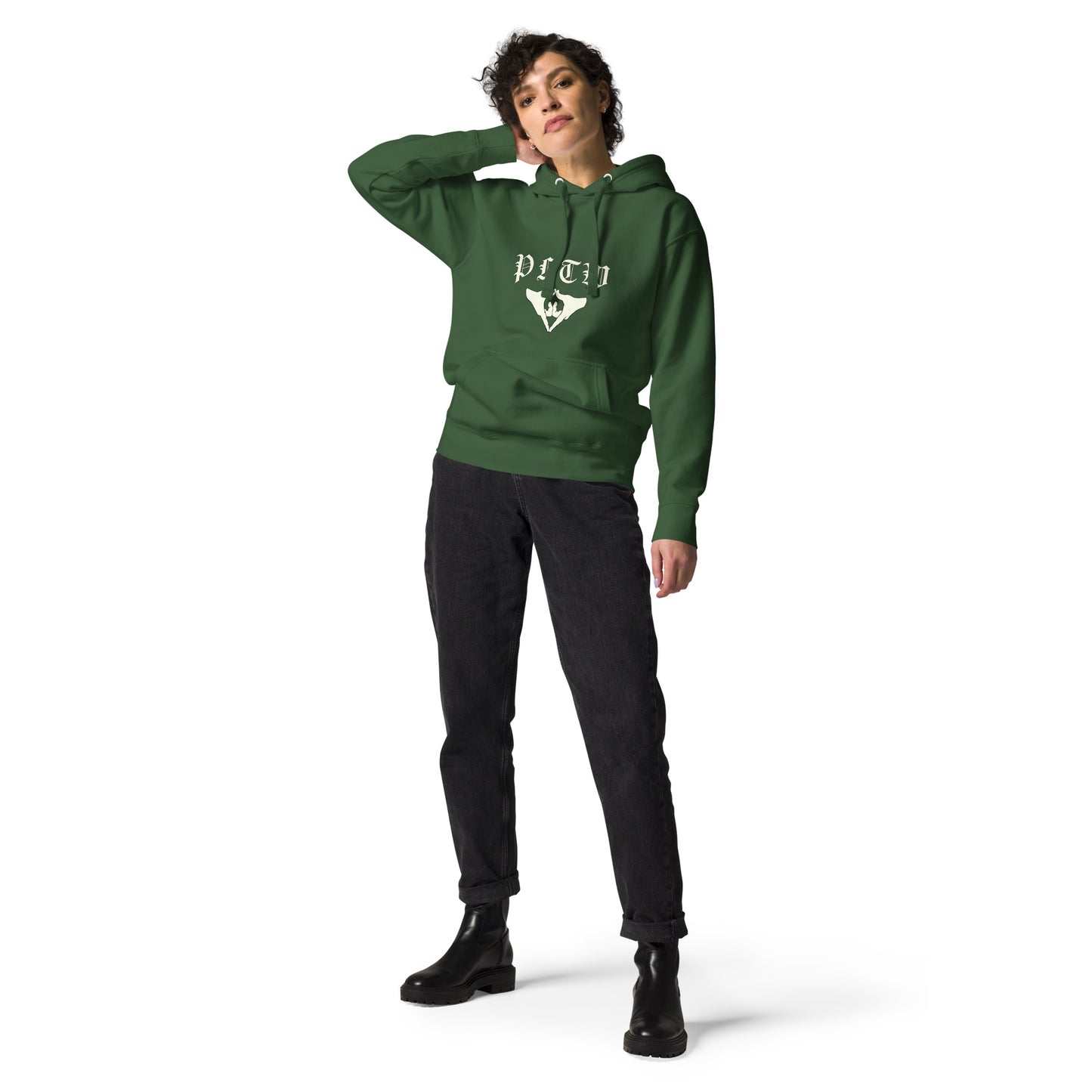 PFTW Old English Yoni Unisex Hoodie