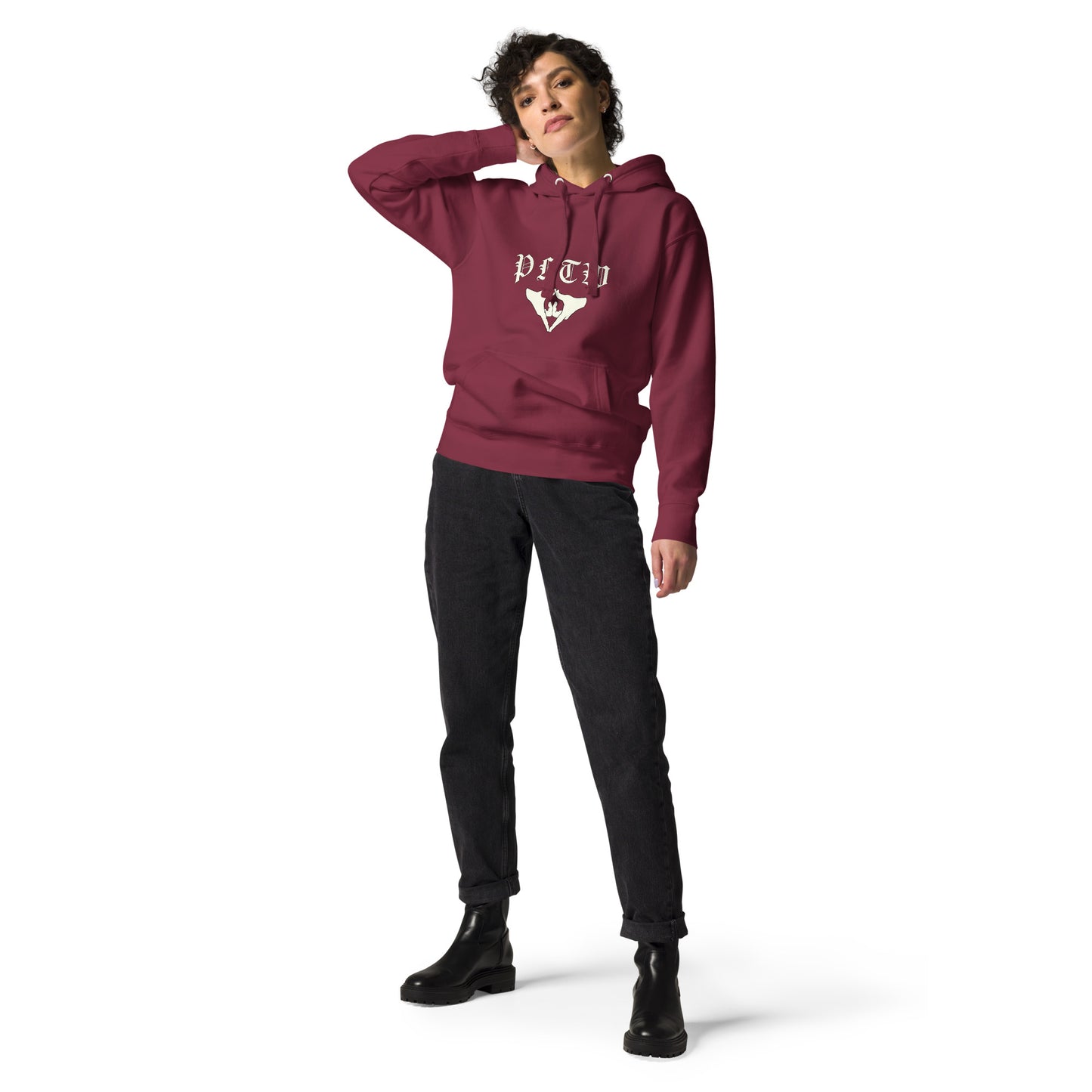 PFTW Old English Yoni Unisex Hoodie