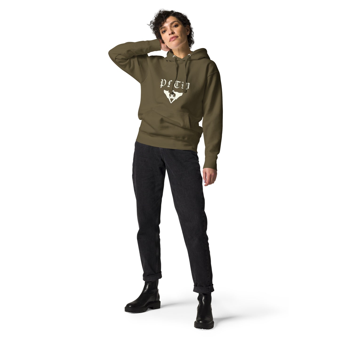 PFTW Old English Yoni Unisex Hoodie