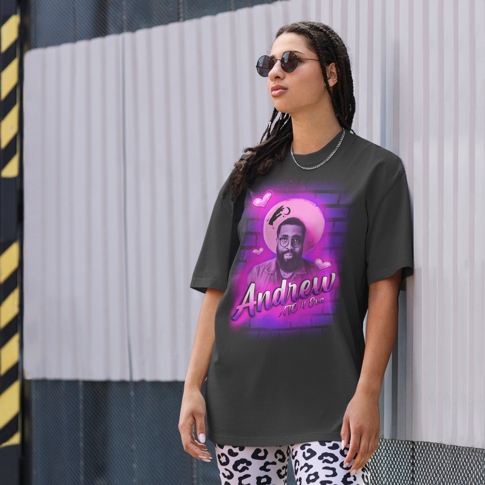 ATC 4 Eva Oversized faded t-shirt – Bootysnacks